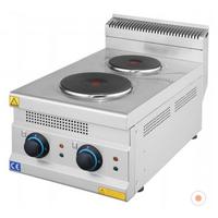 2 Li Set Üstü 700 Serisi Elektrikli Ocak 40x70x30 Restoran Otel Tipi